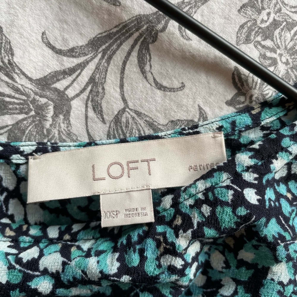 LOFT Ruffle Tiered Tank - Picture 5 of 7